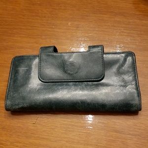 Hobo forest green wallet